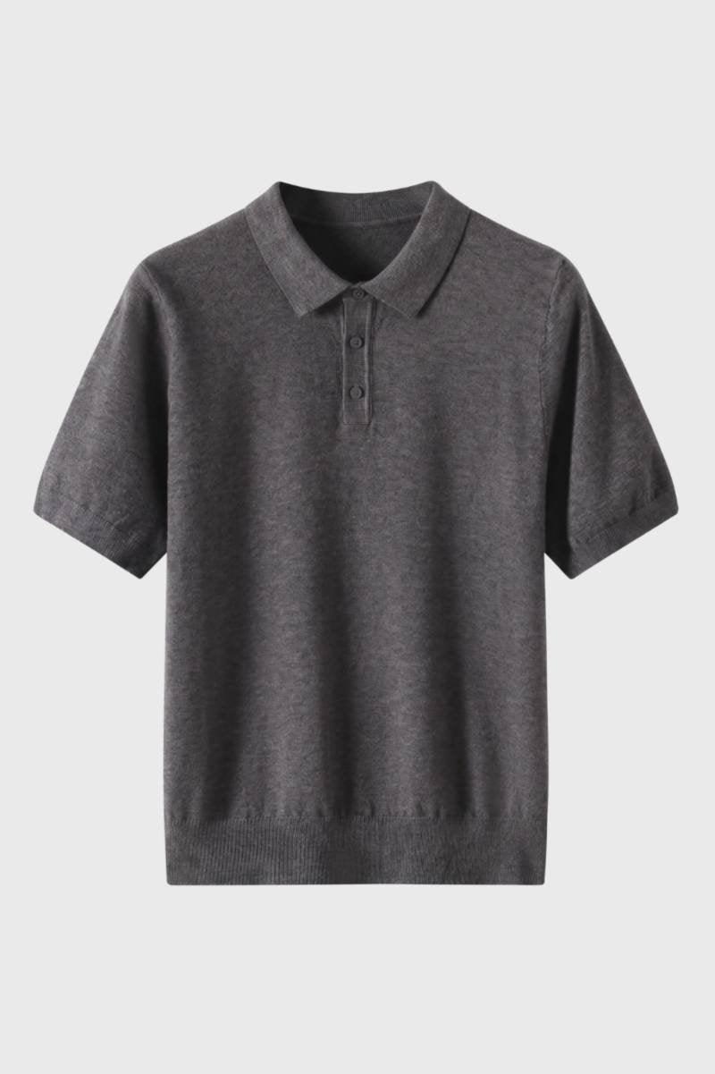 Polo Shirt Heren - Korte Mouwen met Gebreide Boord | Klassiek