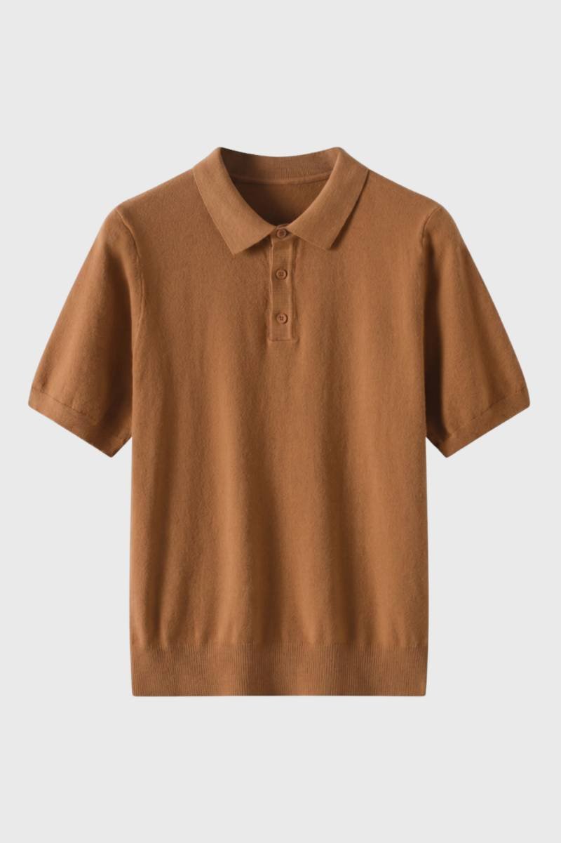 Polo Shirt Heren - Korte Mouwen met Gebreide Boord | Klassiek