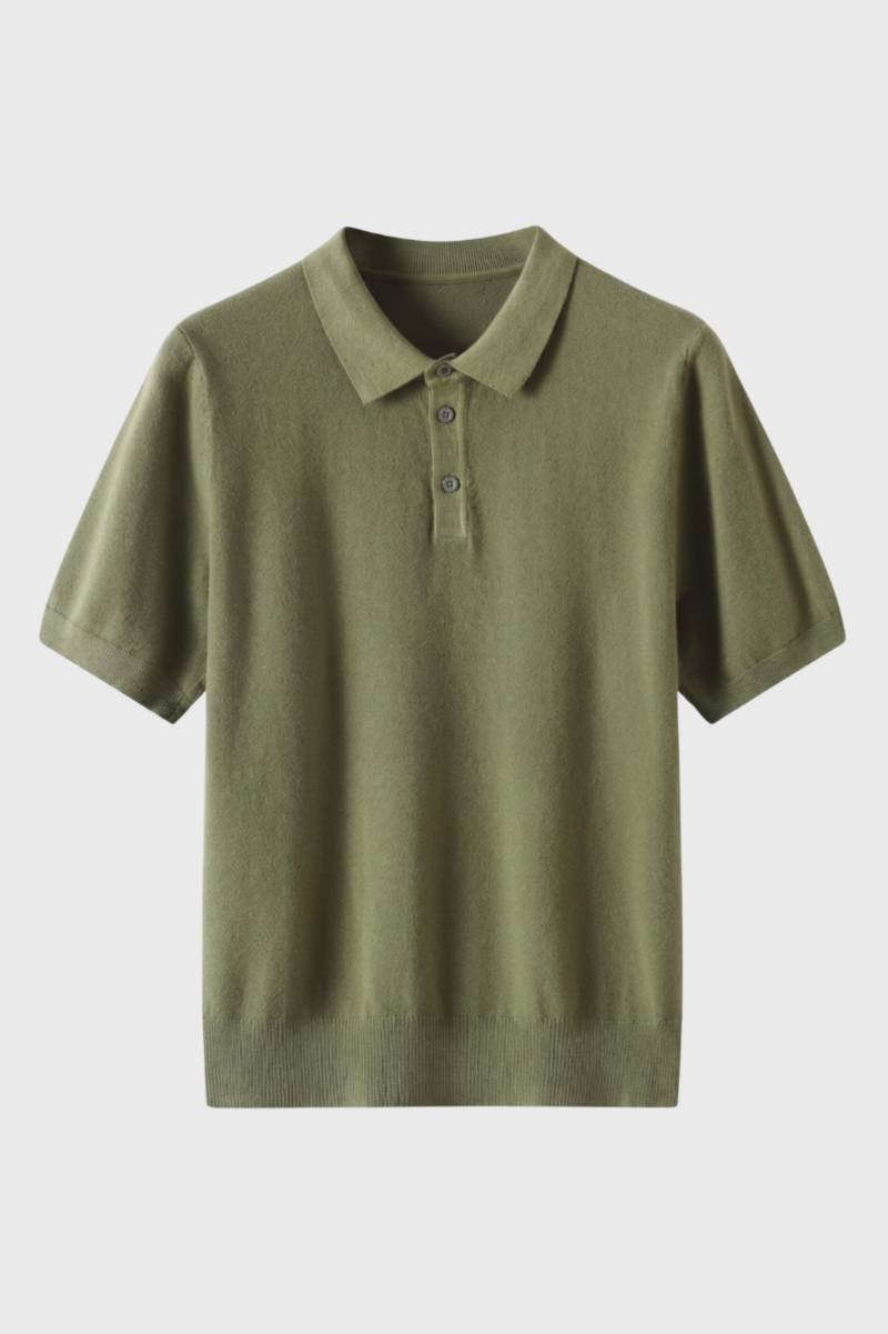 Polo Shirt Heren - Korte Mouwen met Gebreide Boord | Klassiek