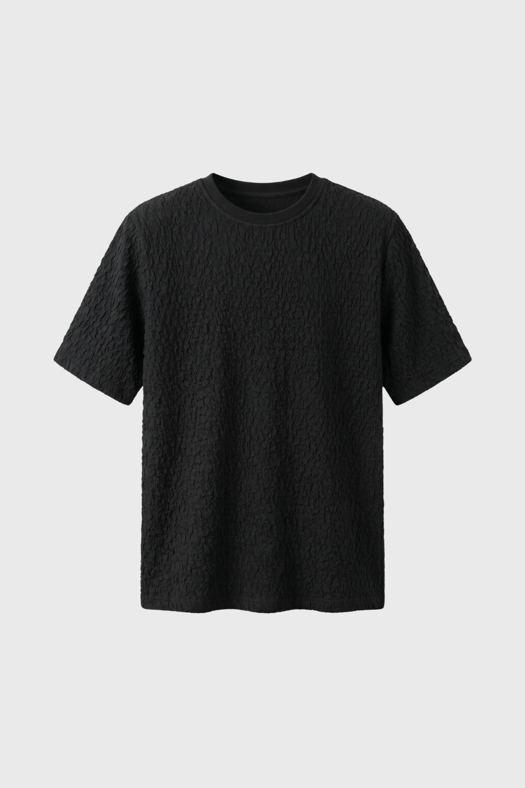 T-shirt Heren - Gestructureerde Textuur | Moderne Stijl