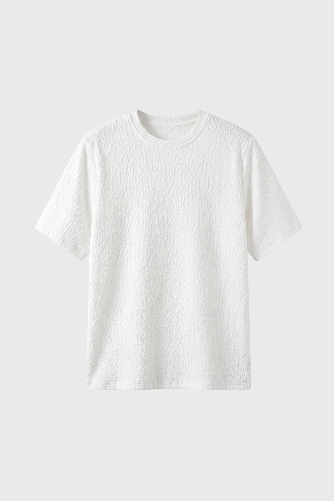 T-shirt Heren - Gestructureerde Textuur | Moderne Stijl