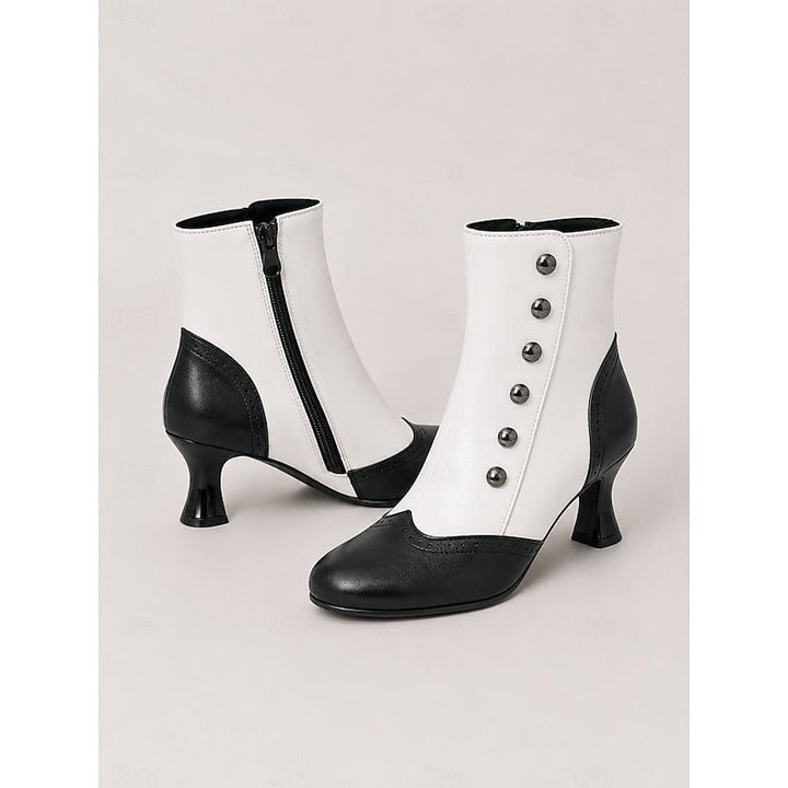 Prudence | Vintage Geknoopte Enkellaarsjes