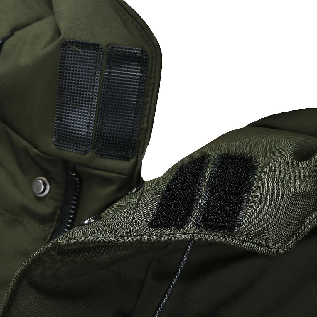 Heren Geïsoleerde Gequilt Parka met Kap - Gezellige Winter Bovenkleding