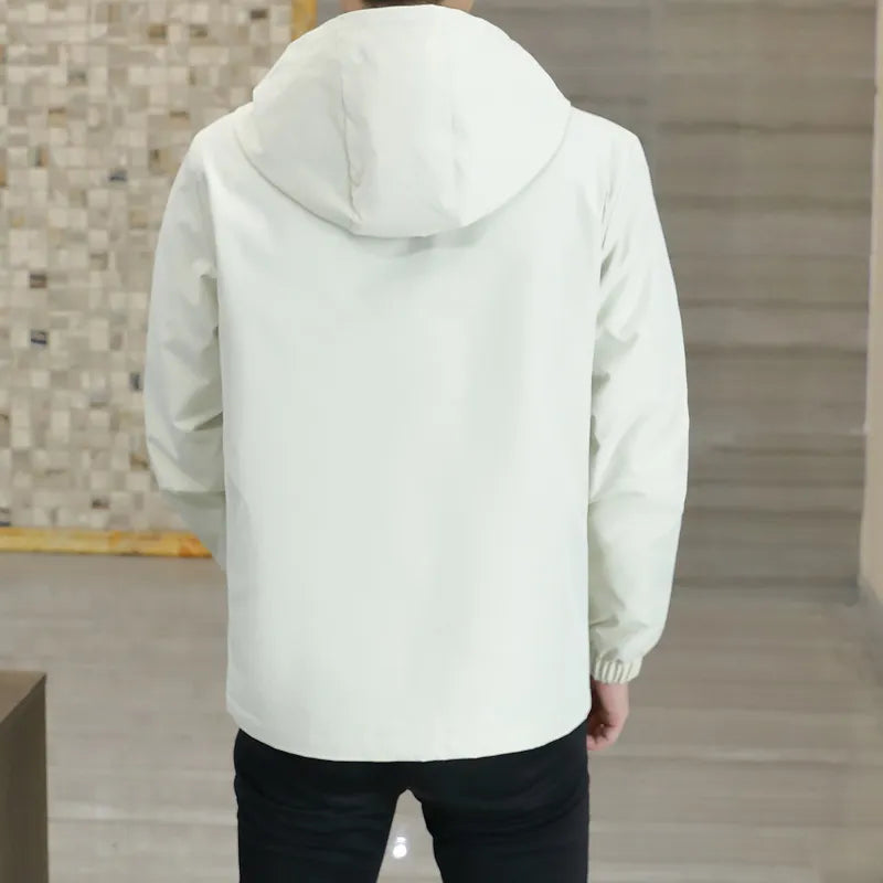 Quinten | Trendy hoodie jack voor heren