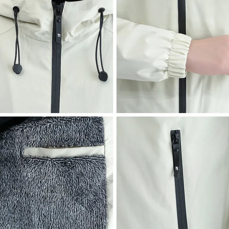 Quinten | Trendy hoodie jack voor heren