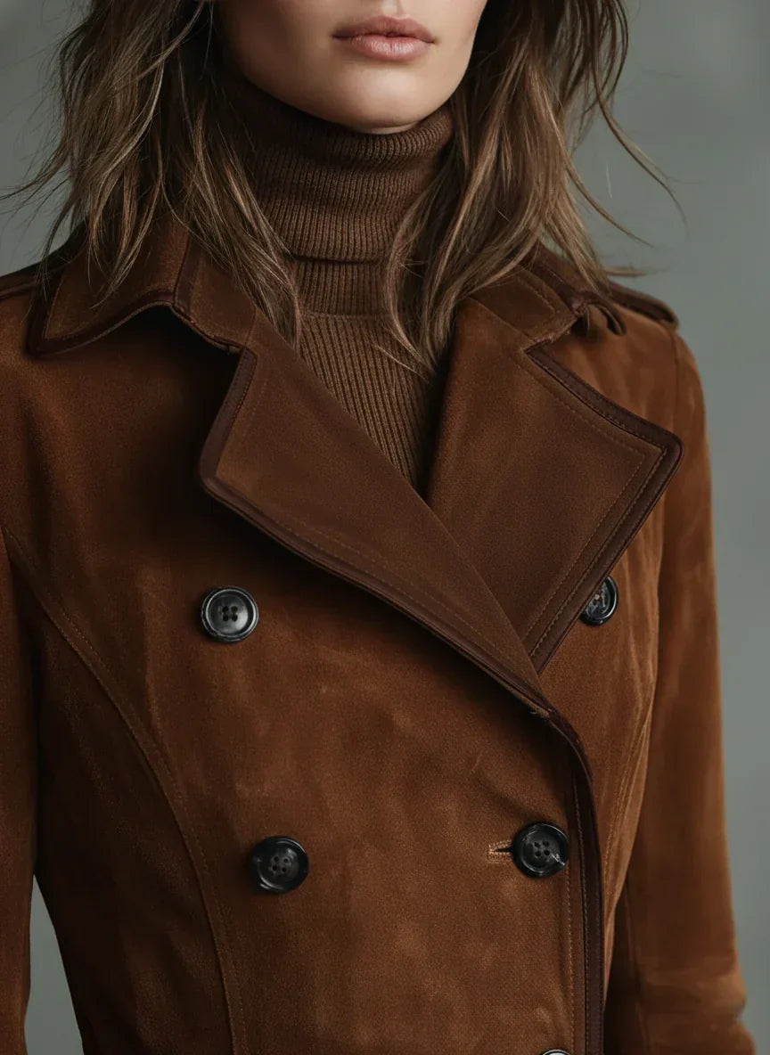 Ragnhild | Dubbelzijdige Notch-Lapel Graceful Coat