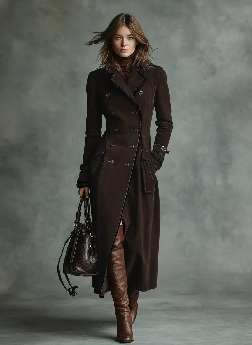 Ragnhild | Dubbelzijdige Notch-Lapel Graceful Coat