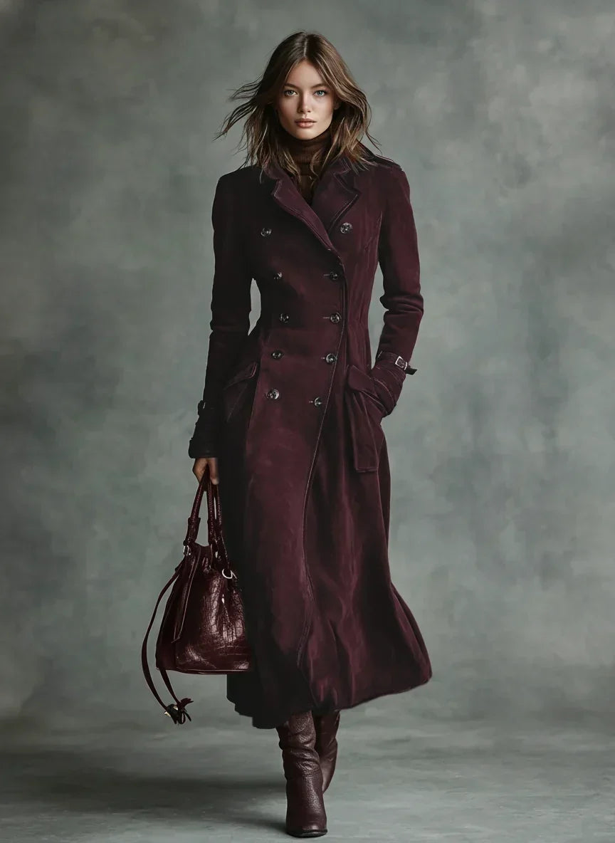 Ragnhild | Dubbelzijdige Notch-Lapel Graceful Coat