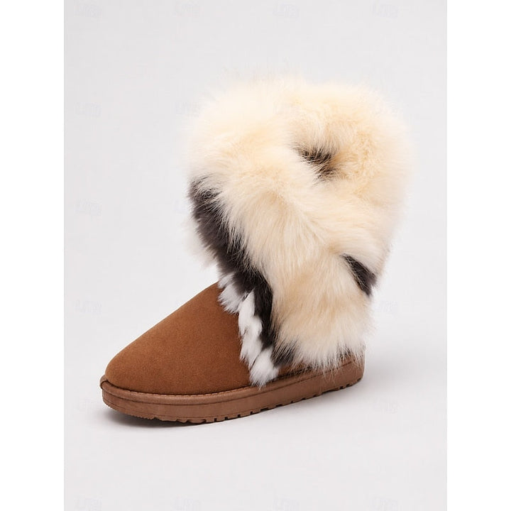 Ramona | Fluffy-Trimmed Winterlaarzen