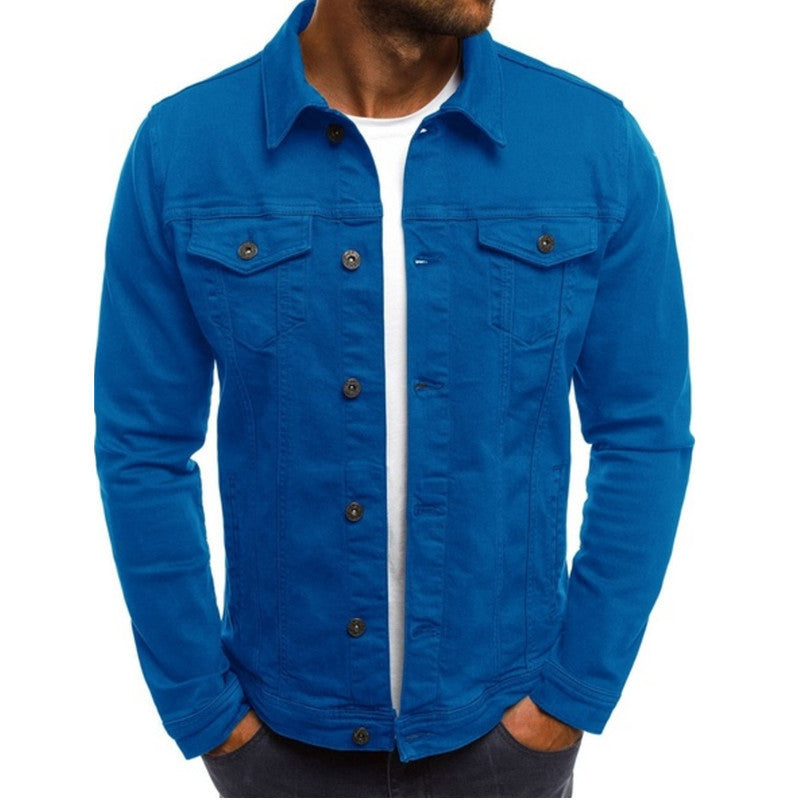 Heren Classic Button-Up Trucker Jast