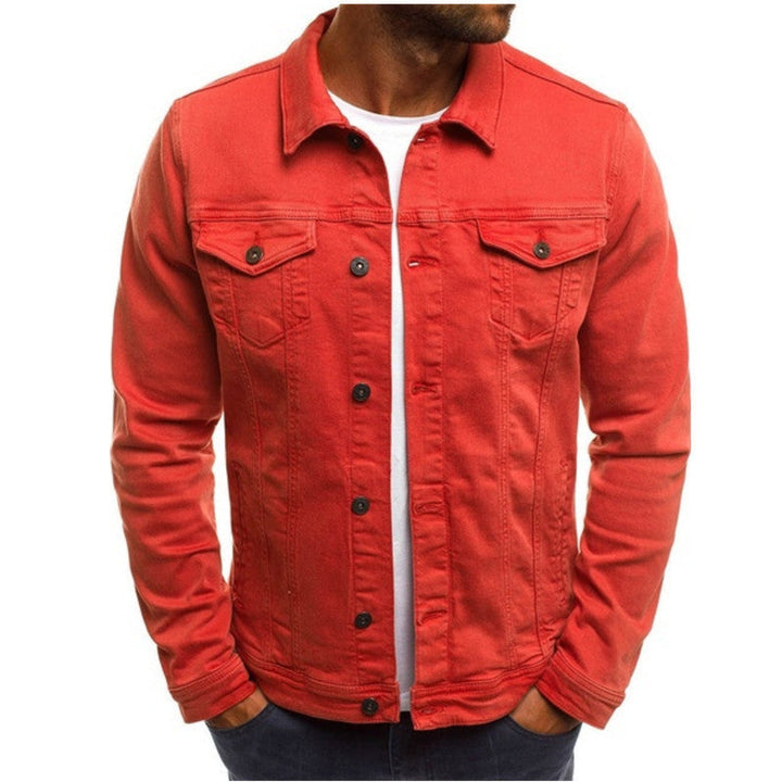 Heren Classic Button-Up Trucker Jast