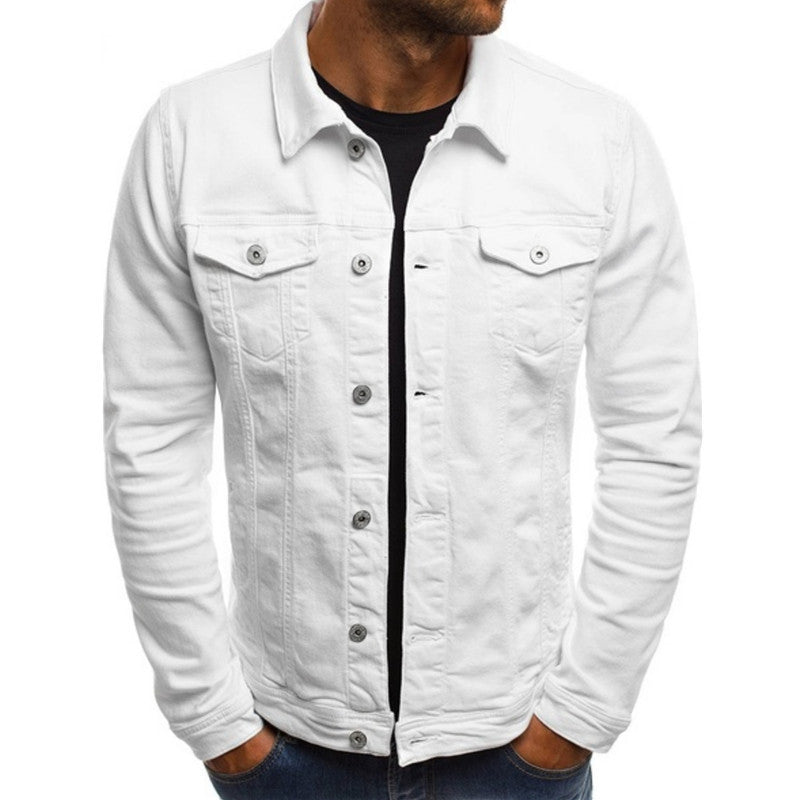 Heren Classic Button-Up Trucker Jast