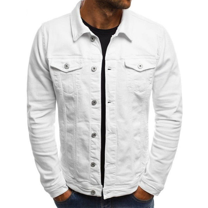 Heren Classic Button-Up Trucker Jast