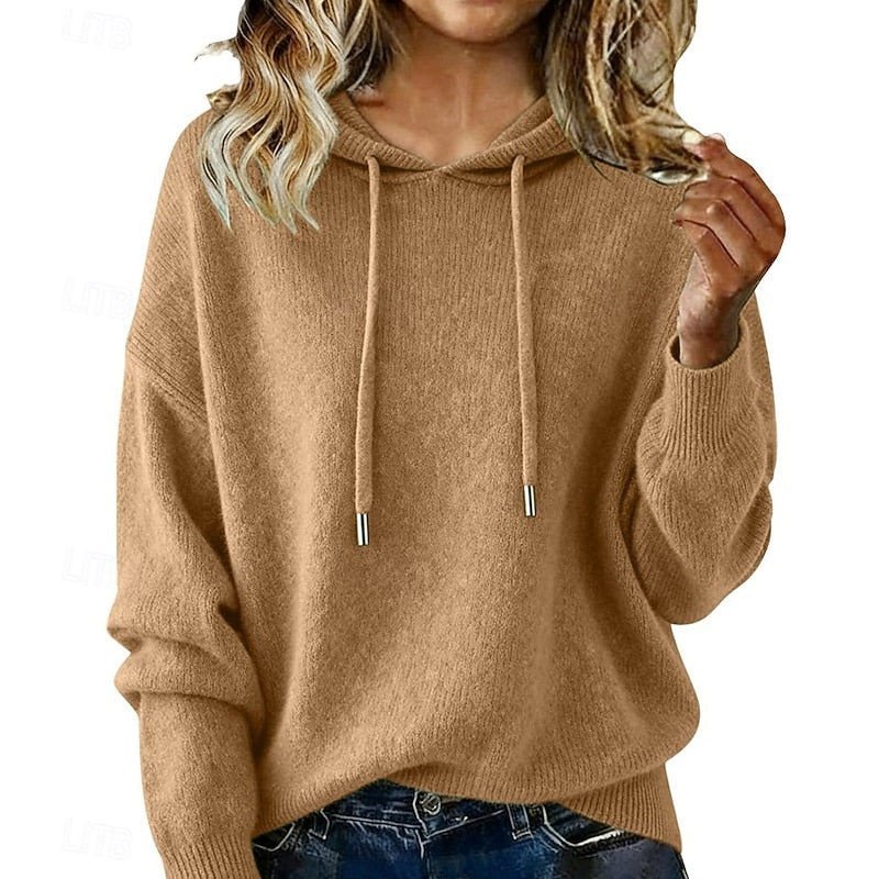 Delphine | Relaxed Hoody Gebreide Trui