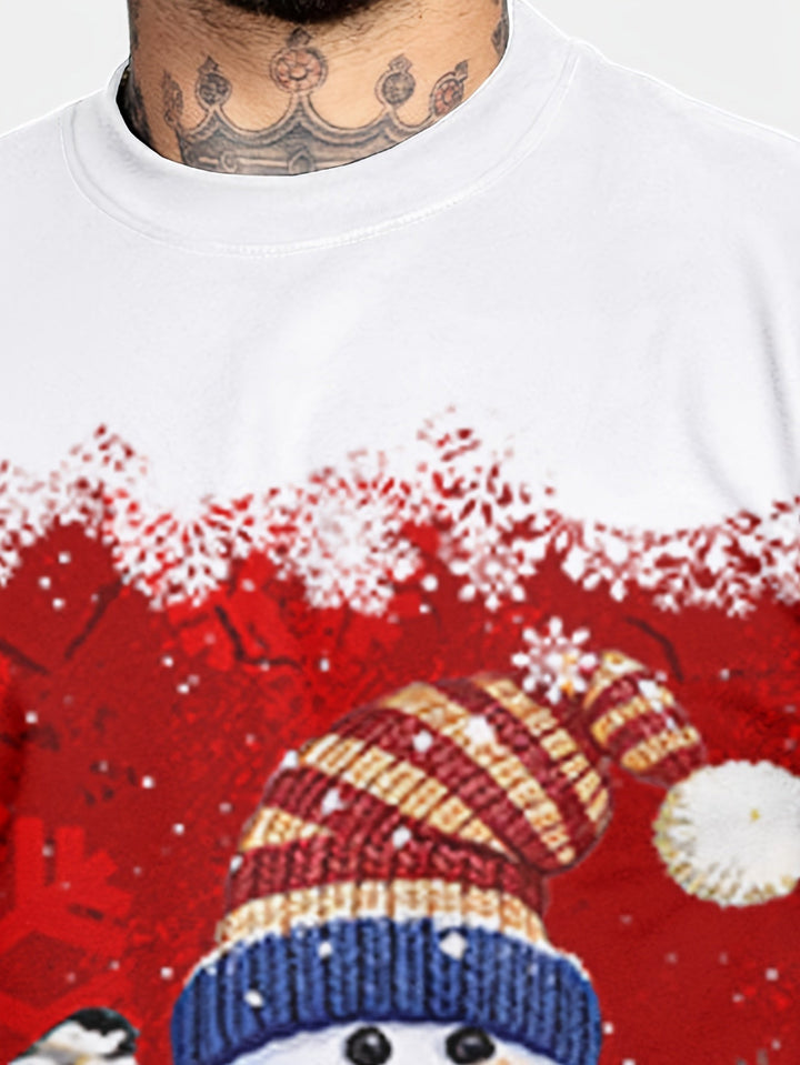 Ruben | Heren kerstman en rendier crewneck sweatshirt