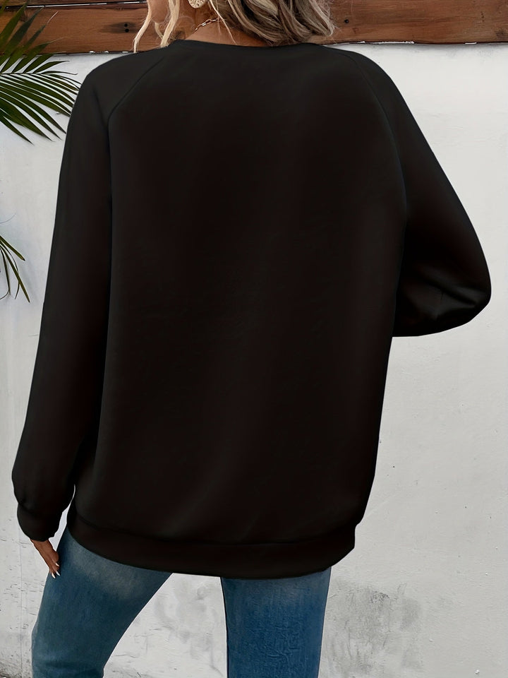 Sophie | Casual sweatshirt met hartprint
