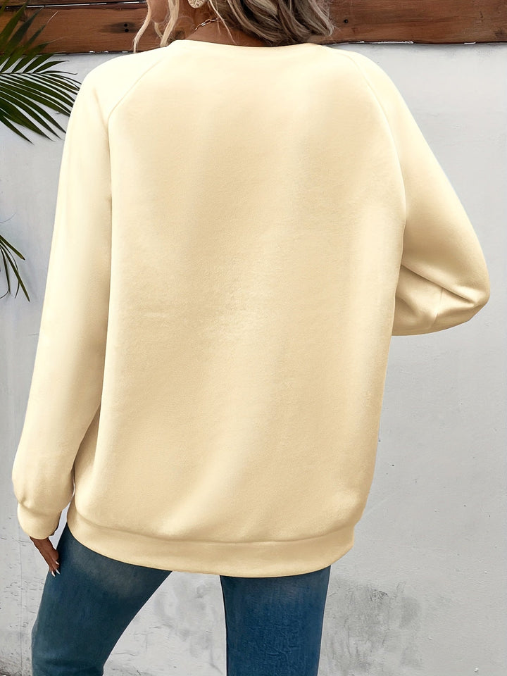 Sophie | Casual sweatshirt met hartprint