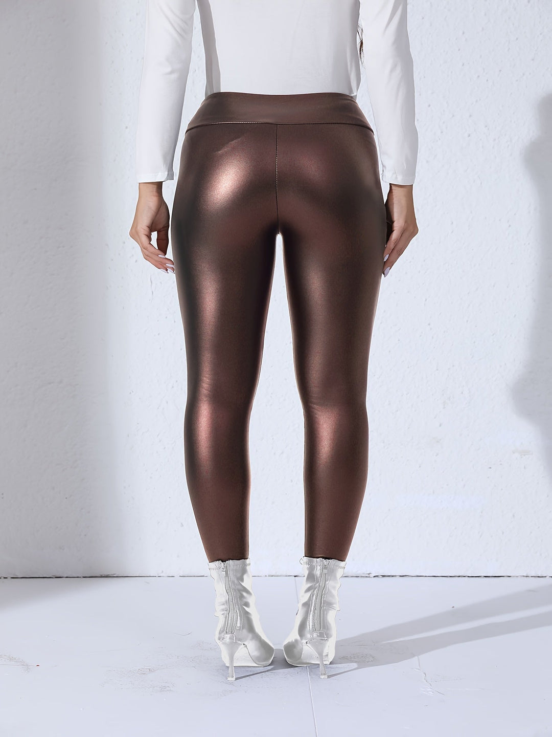 Sophie | PU leren outdoor sportleggings