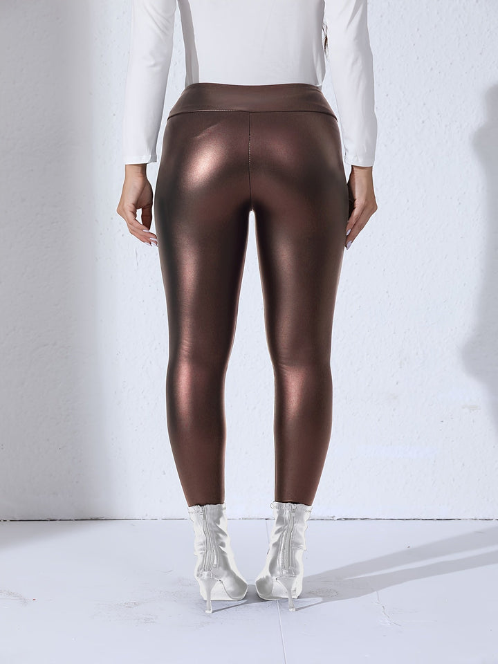 Sophie | PU leren outdoor sportleggings