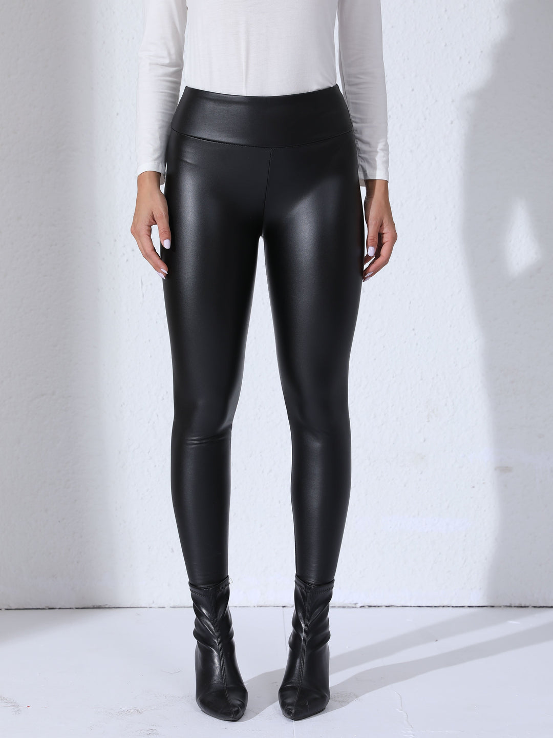 Sophie | PU leren outdoor sportleggings