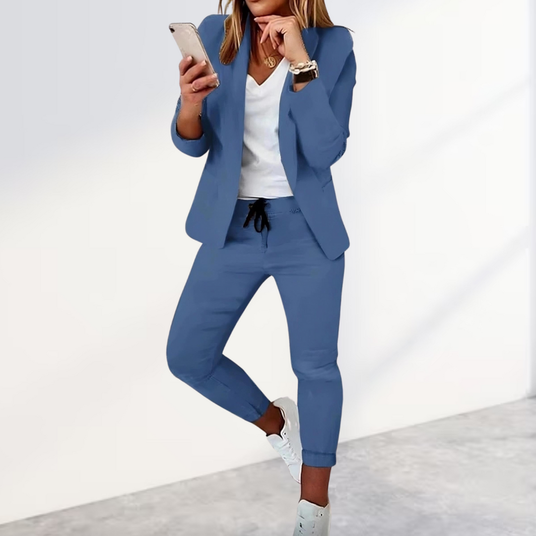 Sophie | Stijlvolle blazer & broek dames set