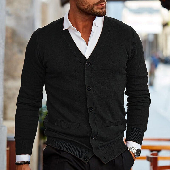 Stijlvol Heren Vest Comfortabele Casual Cardigan