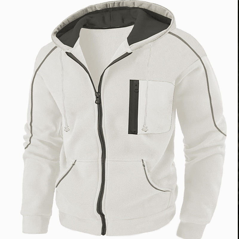 Dorian | Volledige Rits Hoodie Jast