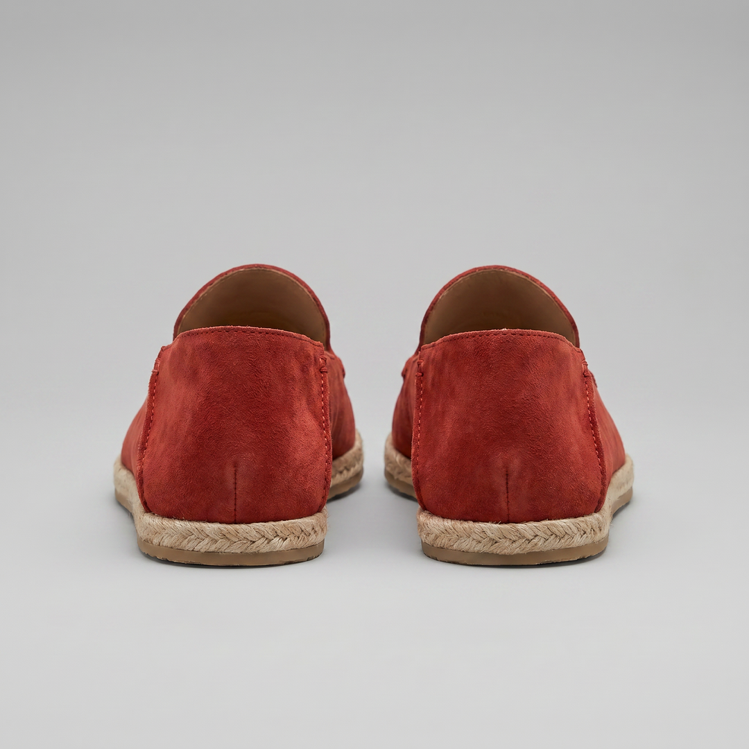 Suede Espadrille Loafers Heren Casual Zomer