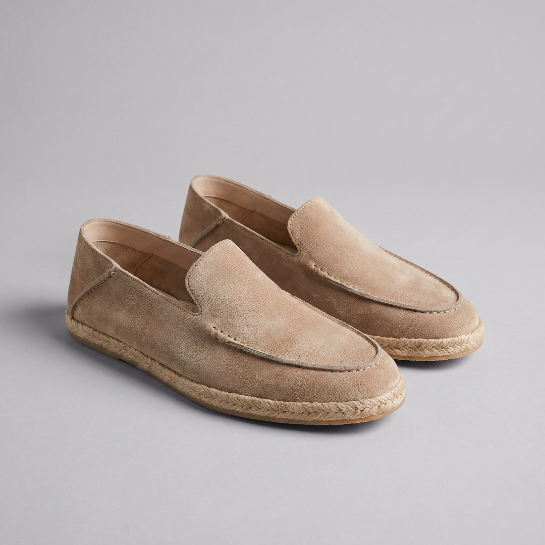Suede Espadrille Loafers Heren Casual Zomer