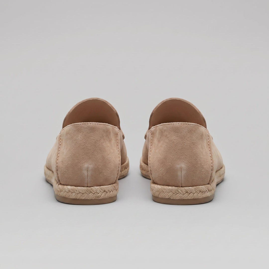 Suede Espadrille Loafers Heren Casual Zomer