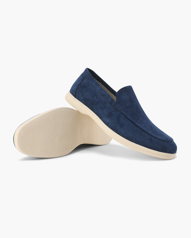 Suede Loafers Heren Casual Comfort Slip On
