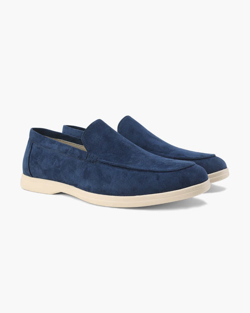 Suede Loafers Heren Casual Comfort Slip On