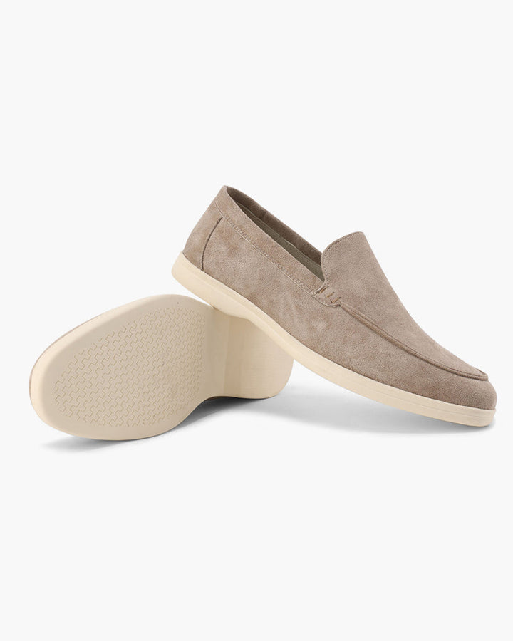Suede Loafers Heren Casual Comfort Slip On