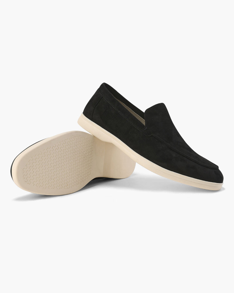 Suede Loafers Heren Casual Comfort Slip On