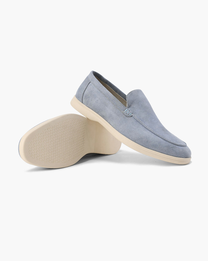 Suede Loafers Heren Casual Comfort Slip On