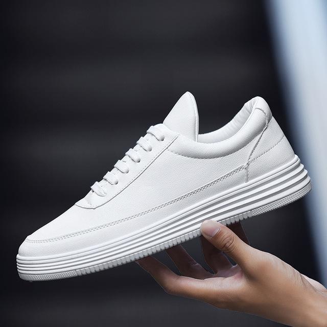 Sven | Casual leren heren sneakers