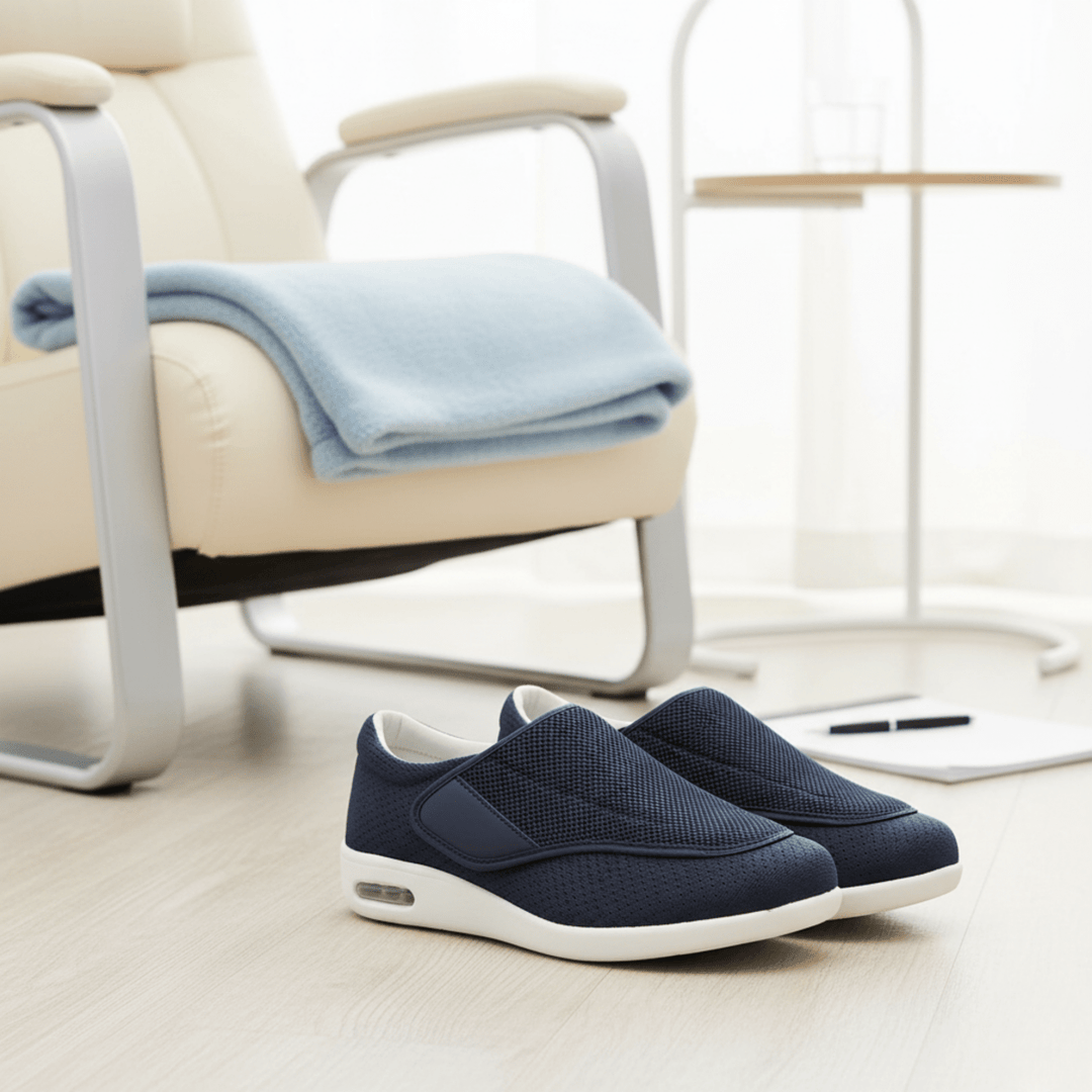 SWELLCOMFORT – Extra Brede Comfort Schoenen met Geheugenfoam & Zero-Drop Ontwerp