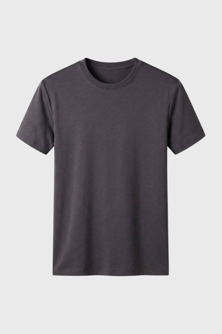T-shirt Heren Regular Fit Ronde Hals Korte Mouwen Casual