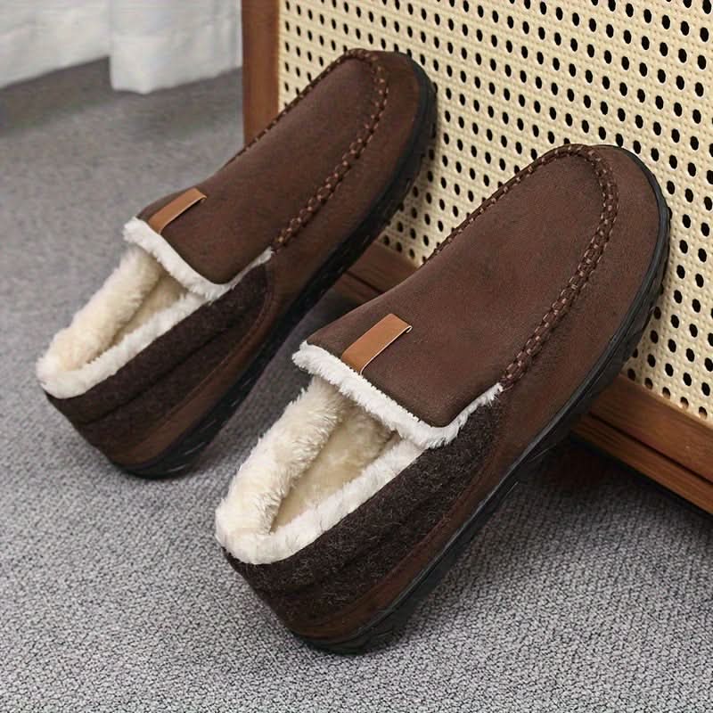 TERRAWOOL – Warme Heren Instap Schoenen Gemaakt van Synthetische Wol