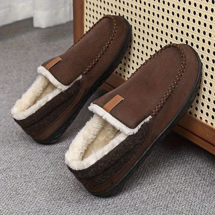 TERRAWOOL – Warme Heren Instap Schoenen Gemaakt van Synthetische Wol