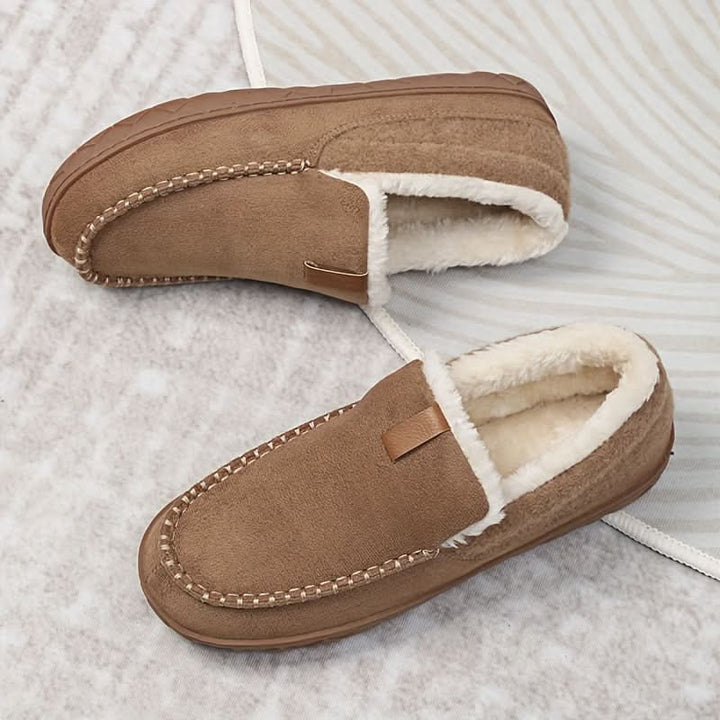 TERRAWOOL – Warme Heren Instap Schoenen Gemaakt van Synthetische Wol