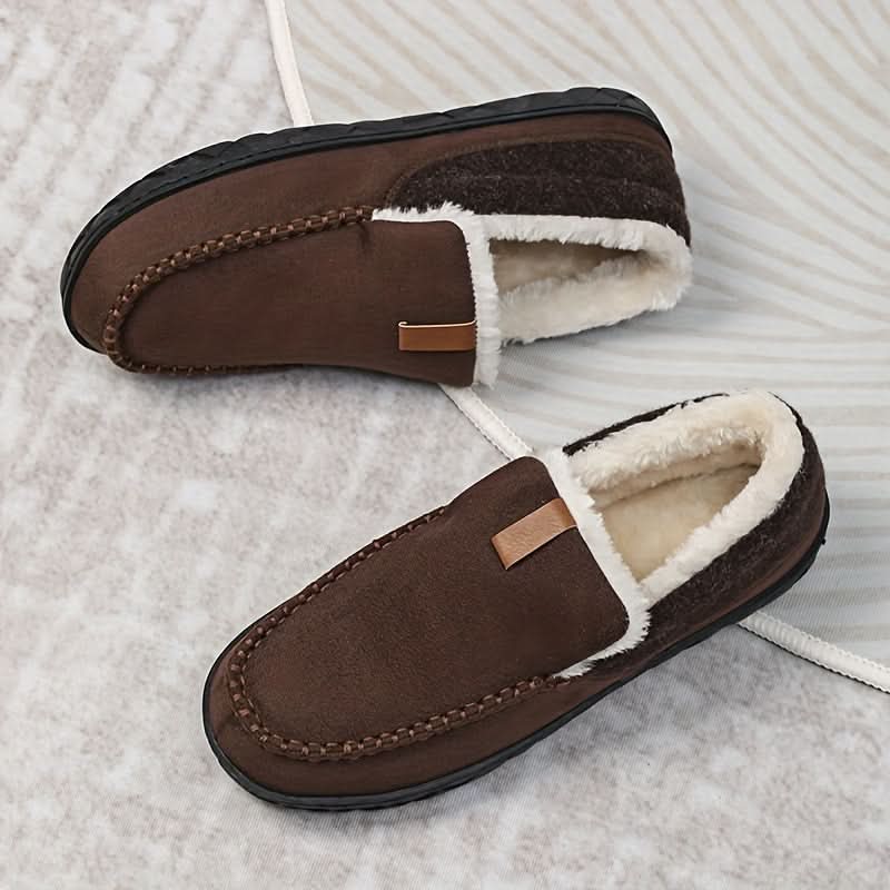 TERRAWOOL – Warme Heren Instap Schoenen Gemaakt van Synthetische Wol
