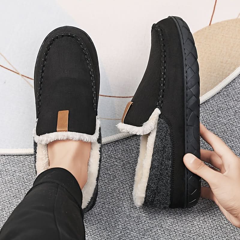 TERRAWOOL – Warme Heren Instap Schoenen Gemaakt van Synthetische Wol