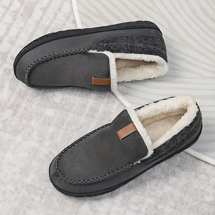 TERRAWOOL – Warme Heren Instap Schoenen Gemaakt van Synthetische Wol