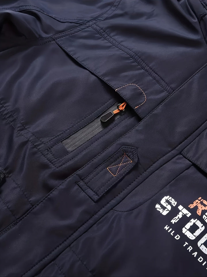 Thijs | Heren outdoor sportjack met afneembare capuchon