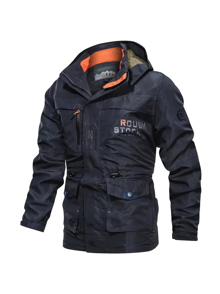 Thijs | Heren outdoor sportjack met afneembare capuchon