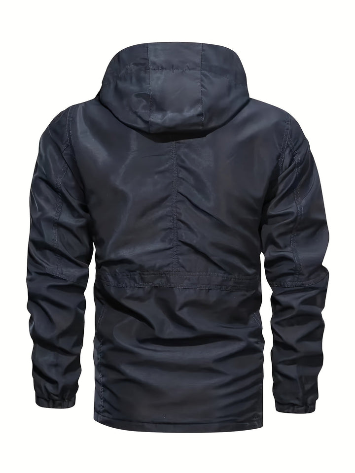 Thijs | Heren outdoor sportjack met afneembare capuchon