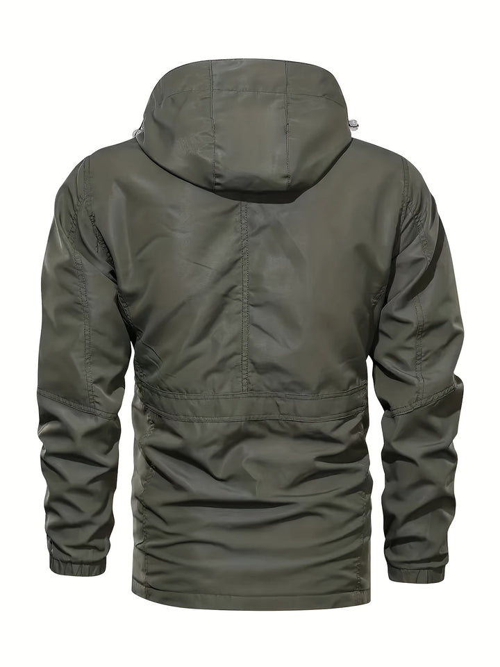Thijs | Heren outdoor sportjack met afneembare capuchon