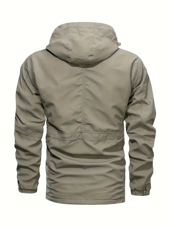 Thijs | Heren outdoor sportjack met afneembare capuchon