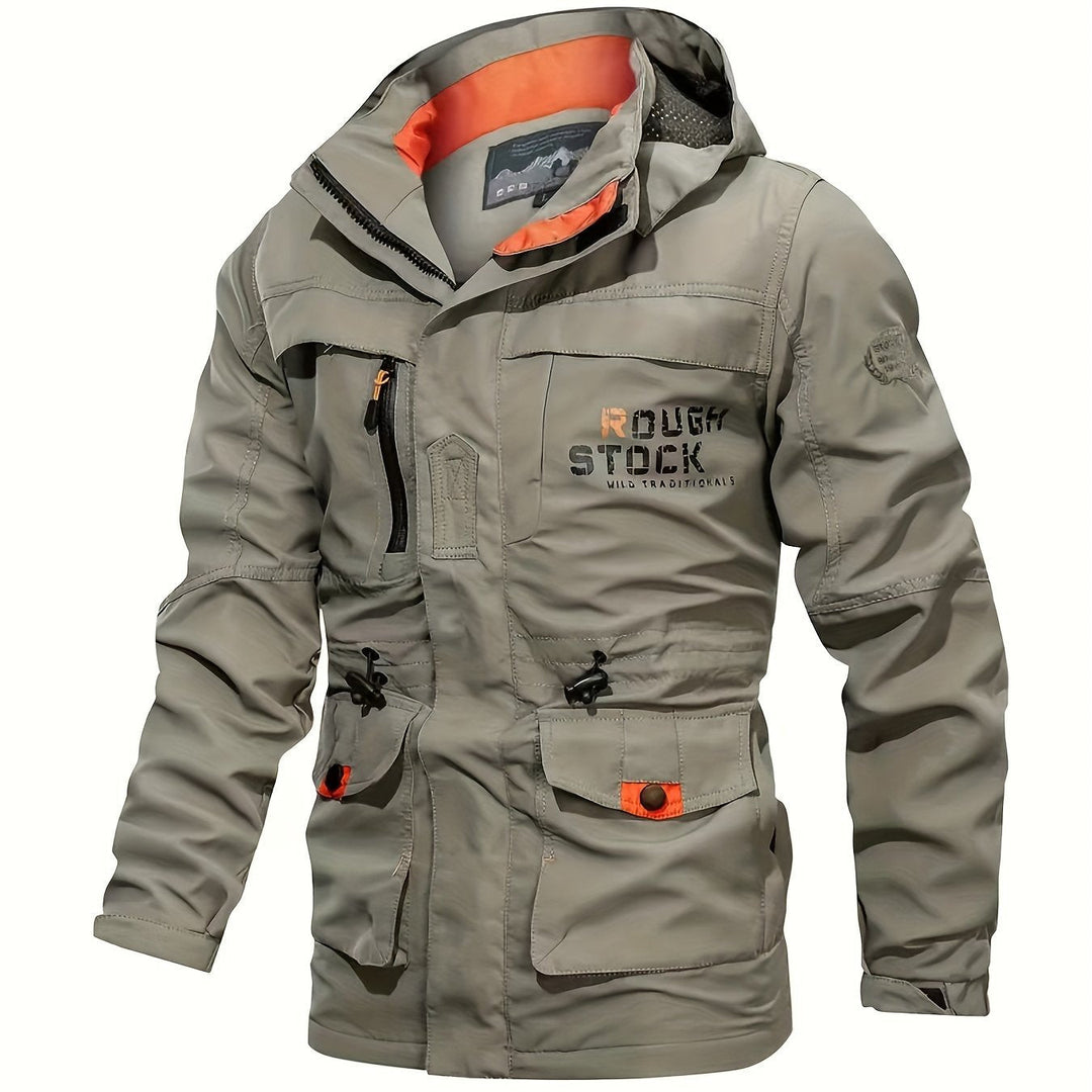 Thijs | Heren outdoor sportjack met afneembare capuchon
